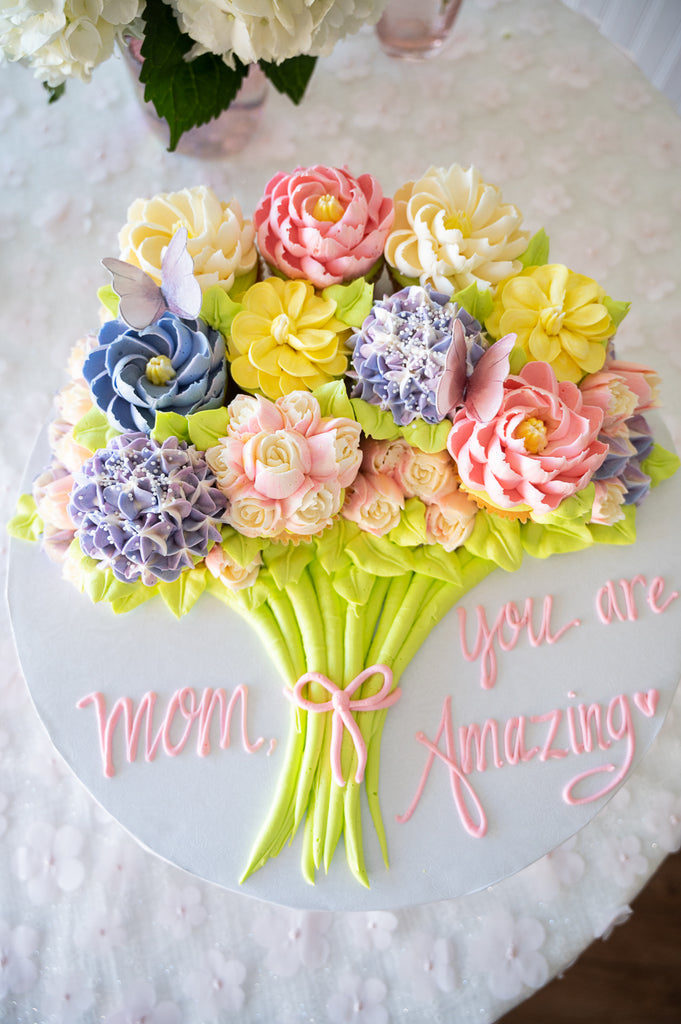 Floral Cupcake Bouquet