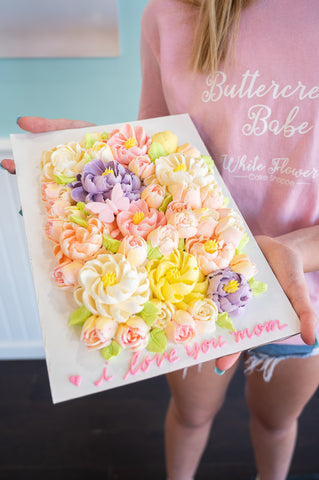 Luxe Floral Buttercream Board (GLUTEN FREE)