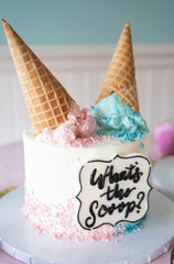 Classic Gender Reveal Here's the Scoop