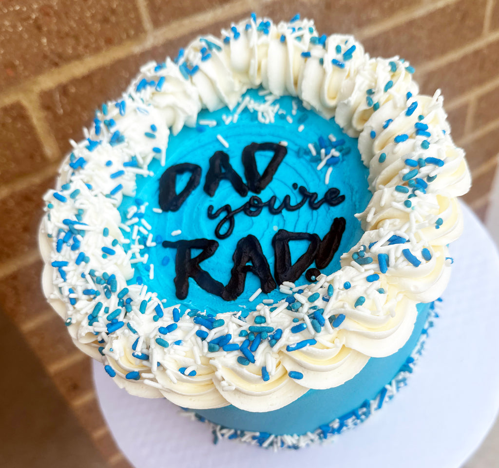 Chic Dad's Rad Blue