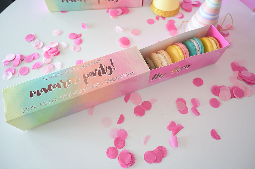 French Macaron Party Box