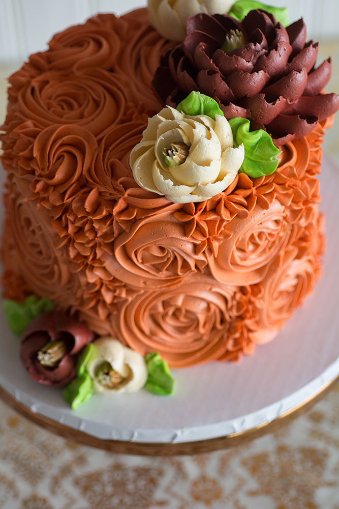 Simply Sweet Fall Rosette Blossom