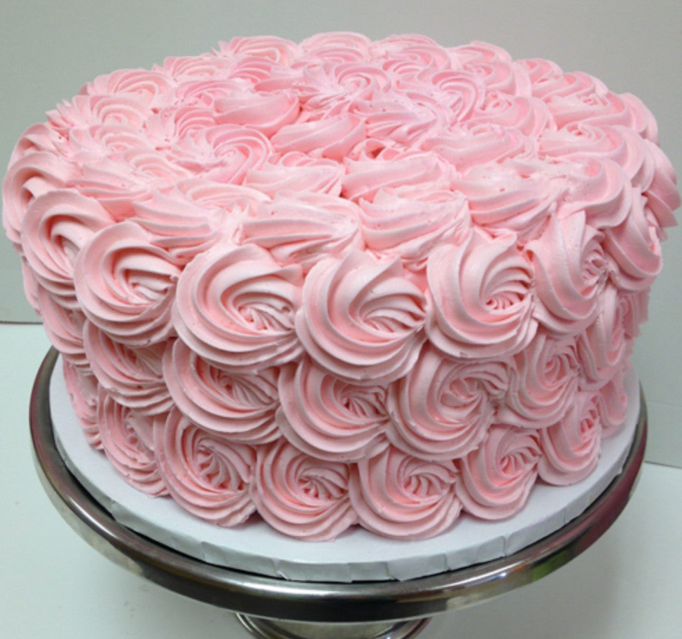 Vegan Rosette Cake
