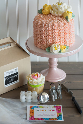 The White Flower Cake Shoppe 35 Piece Cake Decorating Kit