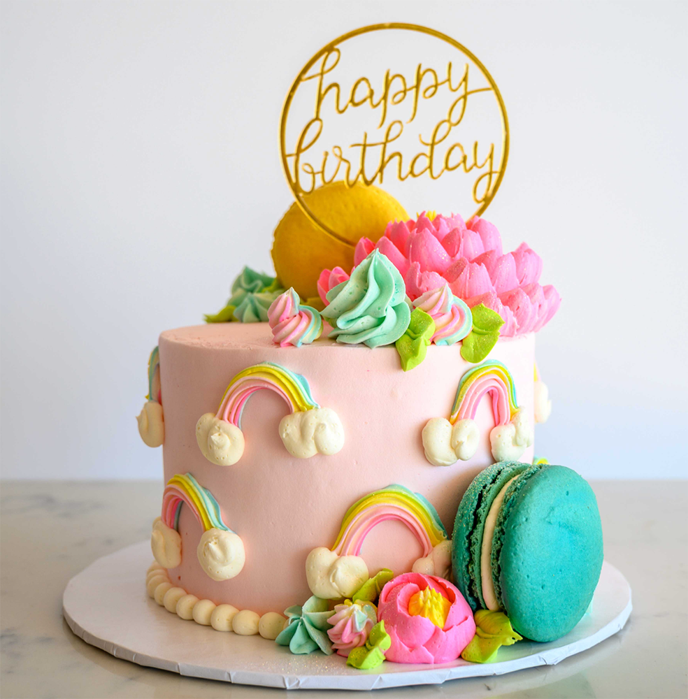 Simply Sweet Rainbow and Clouds