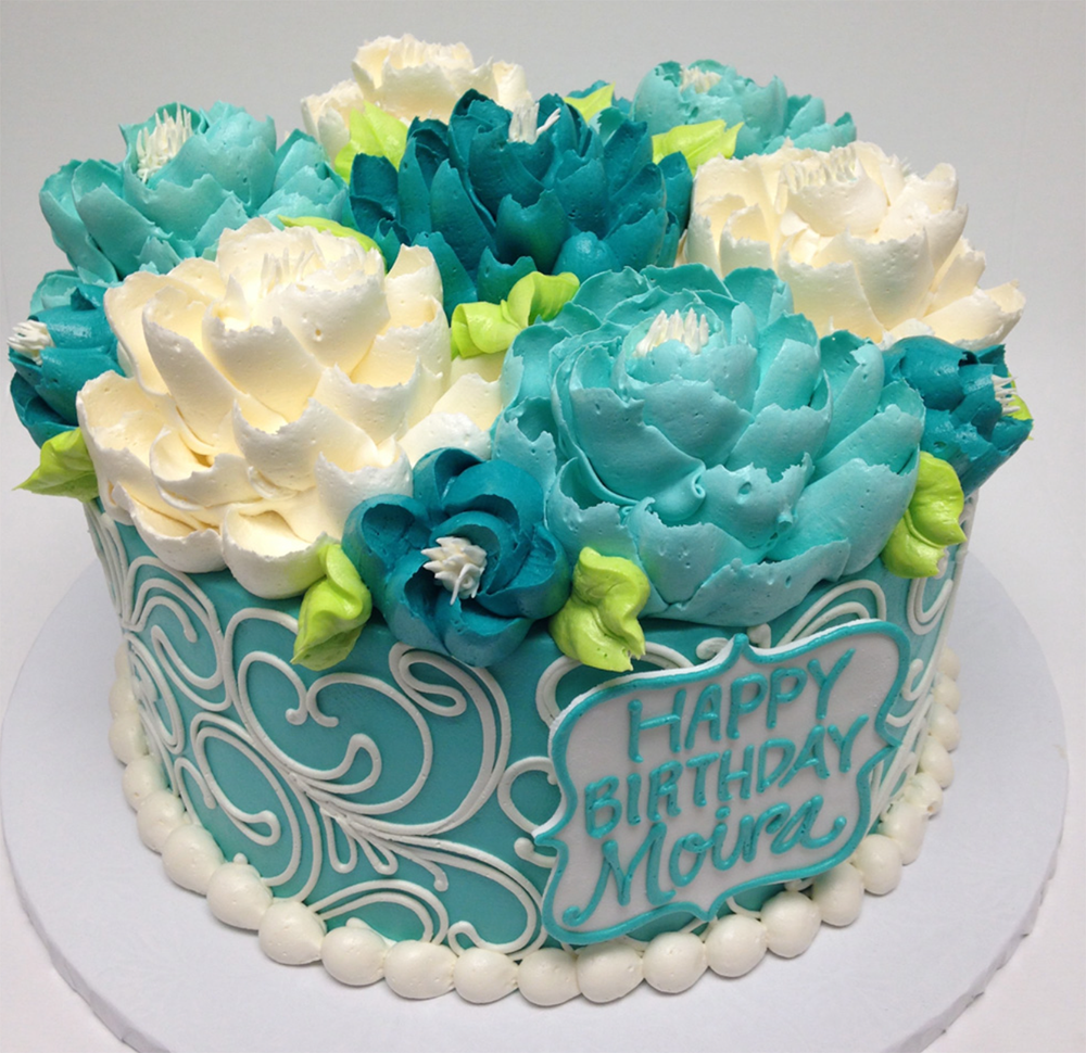 Classic Scroll 4 Cake