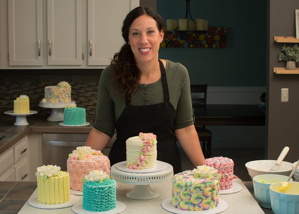 Buttercream Textured Cakes (C2)