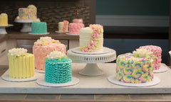 Buttercream Textured Cakes (C2)