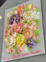 Luxe Floral Buttercream Board (GLUTEN FREE)