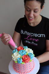 White Flower Buttercream Love T-shirts  HAVE ARRIVED!!!