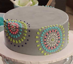 Modern Pattern Buttercream Piping Designs (C2)