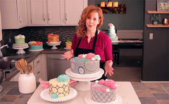 Modern Pattern Buttercream Piping Designs (C2)