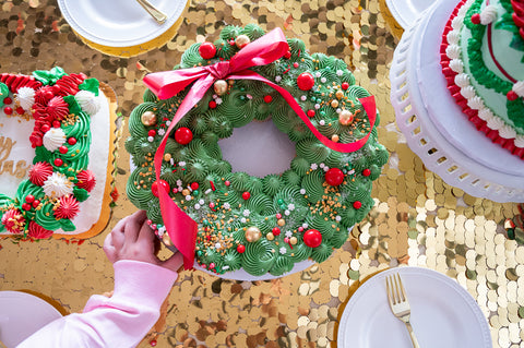 Festive Cupcake Wreath Pull-Apart