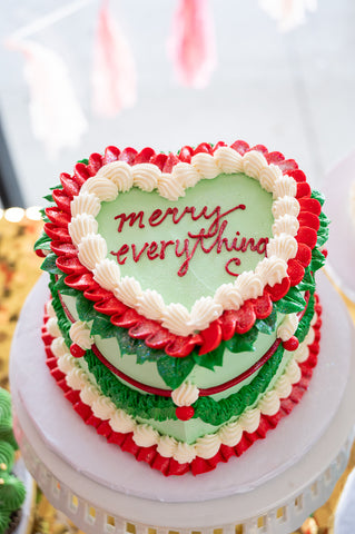 Merry Everything Vintage Heart