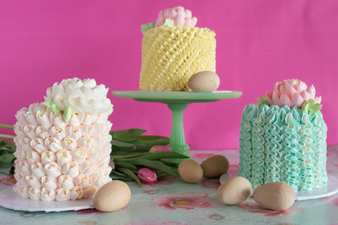 4" Easter Cake (choose color in notes)