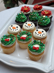December 19th (Friday) 5-6:00pm Holiday Fun Cupcake Class , Ages 10 and up