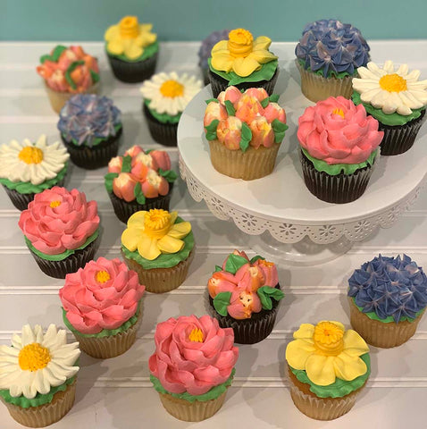 4/13 Spring Floral Cupcakes, Saturday 11:00AM-12:30PM