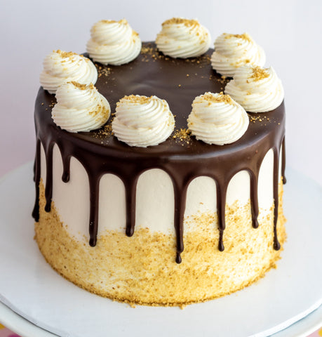 Celebration Chocolate S'Mores Cake