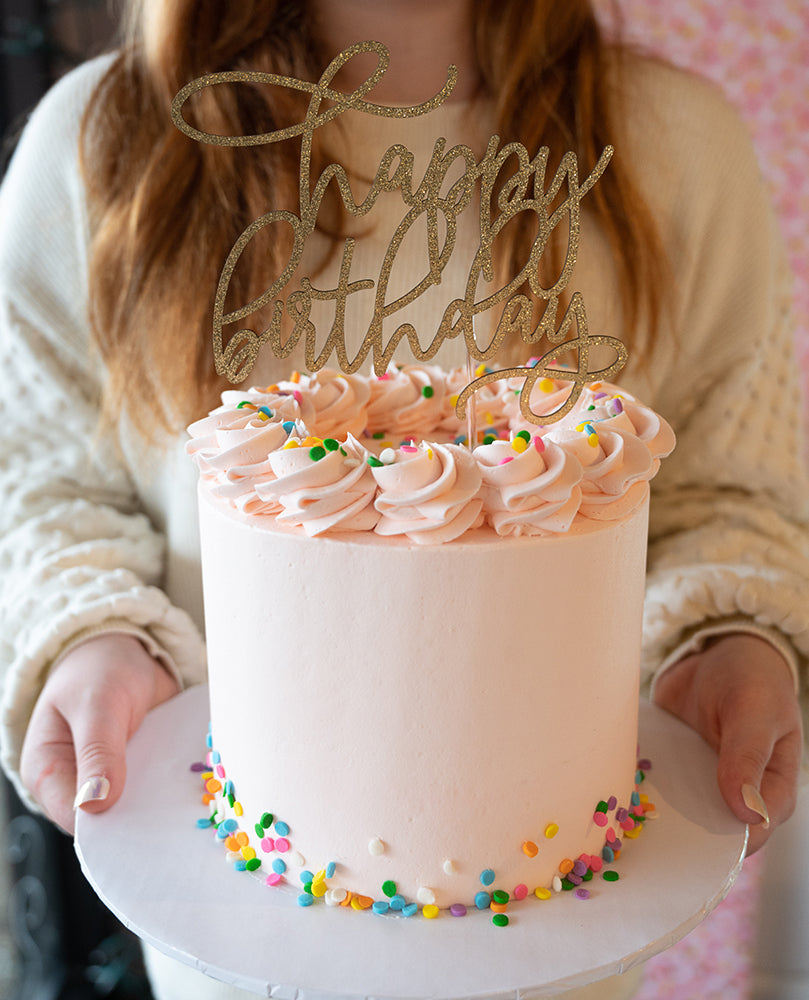 4 Smash Cake-Chic Blush Sprinkle