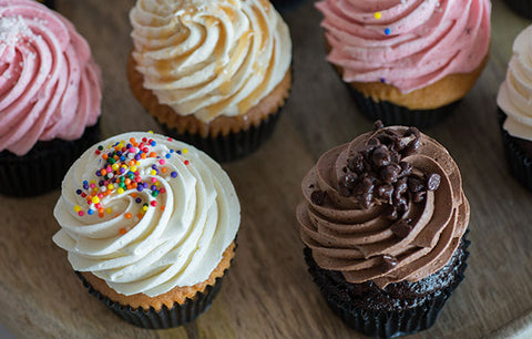 6 Gluten Free Assorted Gourmet Cupcakes